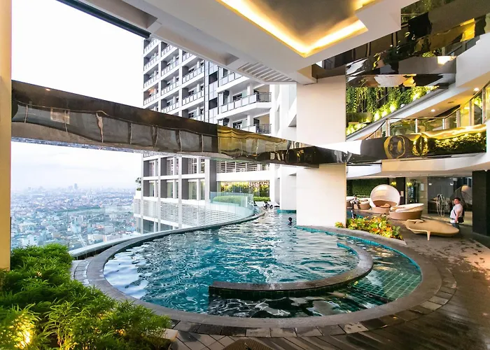 Apartment E-studio,best Sunset Pool,luxury,hotel Style Manila
