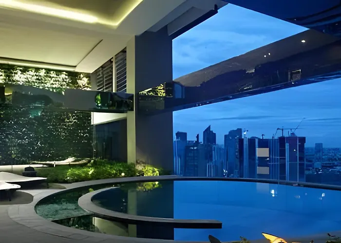 E-studio,best Sunset Pool,luxury,hotel Style Manila